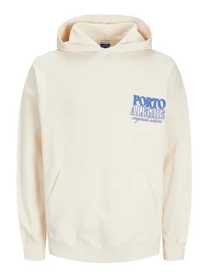Produktbild von Jack & Jones Mykonos Type Kapuzenpullover Beige M Mann Beige M