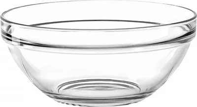 Obrázok produktu pre Okrúhla sklenená šalátová misa Klara 18 cm 1,3 l