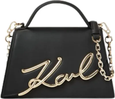 Obrázek produktu pro Kabelka přes rameno Karl Lagerfeld Essentials A1W30036 Black Gold