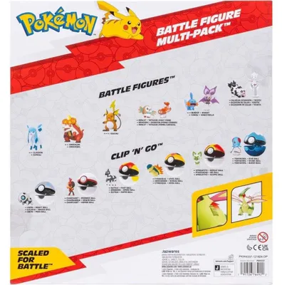 Productafbeelding van Pokémon Battle Ready set, 10 figuren