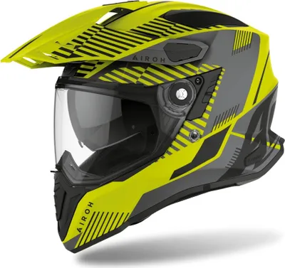 Produktbild von Airoh Commander Boost Motocross Helm, gelb matt, S (55/56)