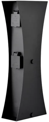 Produktbild von Ledino Steckdosensäule Connect D4A IP44 4xSchuko, H=460mm, Edelstahl schwarz