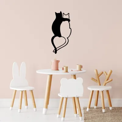 Obrázek produktu pro Wallity, Love- SKL2513, Černá, Ostatní bytové dekorace, 33 x 70 cm, 100% kov (tloušťka: 1)