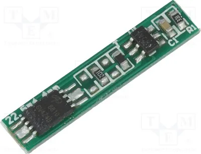 Zdjęcie produktu dla 1x zabezpieczenie, baterie 3,6 VDC, pojemnik oraz ogniwa litowo-jonowe 2,5 A, 22,5 x 4,4 x 2 mm