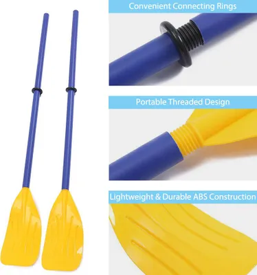 Immagine prodotto di pagaia da kayak da 120 cm, ABS, leggera, smontabile, per kayak