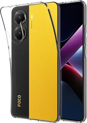 Image de Cazy Coque compatible avec Xiaomi Poco X7 Pro Coque en Silicone - Coque Flexible - Transparant