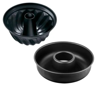 Obrázok produktu pre Forma Kuglof a Savarin - ZENKER - čierna metalíza - 25 a 28 cm