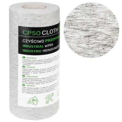 Obrázok produktu pre STIX CP50, priemyselné utierky, rolka, 50 kusov, bez vlákien, 300 x 195 mm
