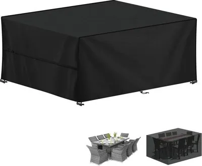 Produktbild von Wasserdichtes Gartenabdeckzeil aus 420D Oxford, UV-resistent, 240 x 180 cm, ideal für Sitzgroupeinrichtungen und Außentischsets.