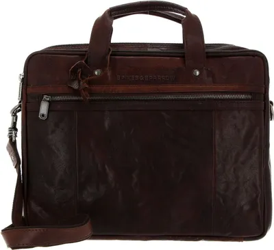Produktbild von Spikes & Sparrow Bronco Business Handtasche Leder 36 cm