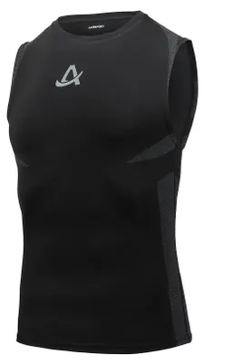 Produktbild von Kompressions-T-Shirt ohne Ärmel für Sportler