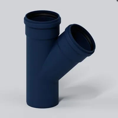Produktbild von POLOPLAST POLO-KAL NG Abzweig, DN 125, 125, 45, 1 Stk.