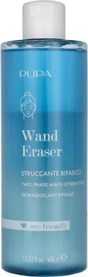 Produktbild von PUPA Milano Wand Eraser Two-phase Make-up Remover, Makeup Reinigungslotion, Frauen, normale Haut, Feuchtigkeitsspendend, 400 ml, Flasche
