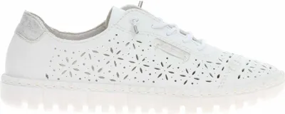 Produktbild von Rieker Damen Schnür-Halbschuhe M235480 mit Antistress-System, flexibel, perforiert, 2,7 cm Keilhöhe