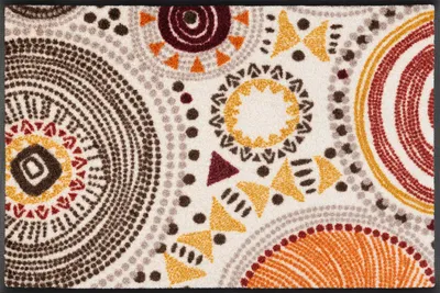 Produktbild von wash+dry Schmutzfangmatte Boho Style - 50 x 75 cm