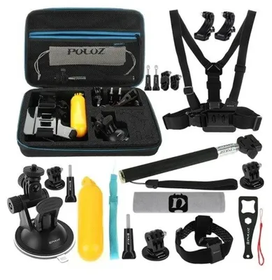 Obrázok produktu pre Puluz set of 20 accessories for sports cameras (including Osmo Action 5 Pro) PKT11