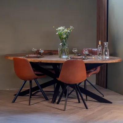 Produktbild von Giga Meubel Esstisch Mansour - Oval Mangoholz - 240cm