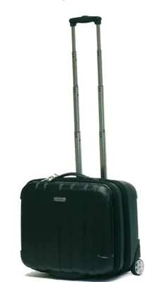 Produktbild von 2 Rollen Piloten Akten Koffer Trolley Davidts Schwarz