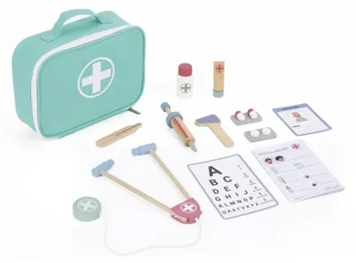 Image de EliNeli Mallette de docteur et accessoires