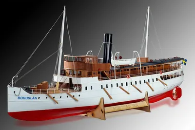 Produktbild von Krick Bohuslän Dampfschiff 1:45  Bausatz