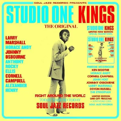 Produktbild von Various Artists - Studio One Kings (Reissue) (Yellow Coloured) (2 LP)