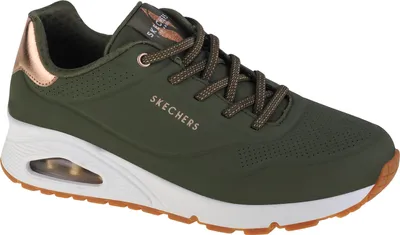 Produktbild von Skechers Uno-Shimmer Away 155196-OLV, Sneaker, Damen, Grün