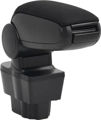 Produktbild von vidaXL Auto-Armlehne Schwarz 12x37x(31-48) cm ABS