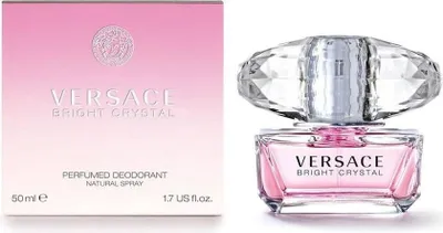 Obrázok produktu pre Versace Bright Crystal Deodorant s Rozprašovacou Formulou, 50 ml.