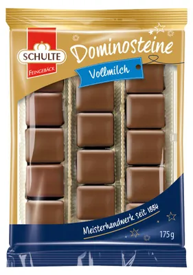 Produktbild von Schulte Dominosteine Vollmilch 175g