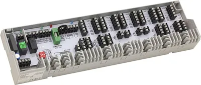 Produktbild von Anschlussleiste Alpha Basis direct Komfort 230 V für 10 Heiz- und Kühlzonen