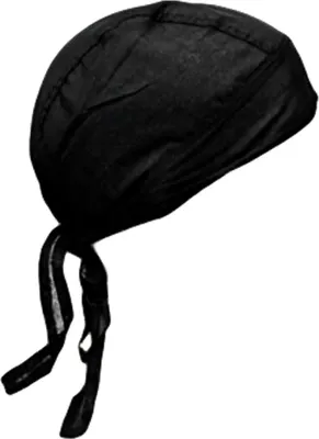Produktbild von Bandana schwarz, Kopftuch schlicht schwarz, Bandana Headscarf pur black, Pañuelo pañuelo , Foulard Bandana noir