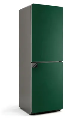 Obrázok produktu pre Farba tmavozelená - Magnetický kryt chladničky - Dekoratívna magnetická fólia do kuchyne - Magnetická dekorácia na chladničku - Samolepiaca magnetická tabuľa - Magnetická fólia na dvere chladničky - 60x180 cm