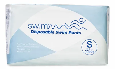 Productafbeelding van SWIMMM – Wegwerp Zwemluiers voor Volwassenen – Maat S (36–57 kg / 56–91 cm heup), AI-gegenereerde afbeelding