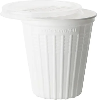 Produktbild von 75x Suppenbecher thermoisolierend inkl. Deckel SOUP TO GO PP 750 ml weiss