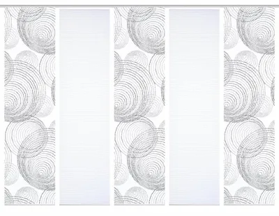 Produktbild von 84111 SPIRO Schiebegardine recyceltes Polyester, Bambusoptik, 245x60