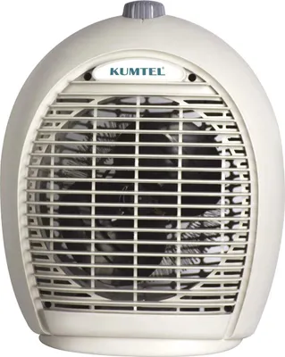 Produktbild von KUMTEL Heizlüfter 2000 W mit drei Leistungsstufen Turbo-Heizlüfter,Kaltstufe, beige