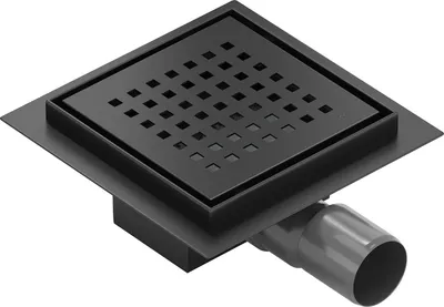 Zdjęcie produktu dla Mexen Flat-Q M08 wpust podłogowy kwadratowy 12 x 12 cm, czarny - 1710512