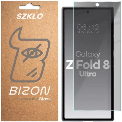 Produktbild von Gehärtetes Glas mit Privatschutzfilter für Galaxy Z Fold8 Ultra, Bizon Glass Clear Shadow, getönt