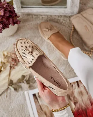 Obrázok produktu pre Royalfashion Dámske ažurové mokasíny Molaffa, veľkosť 36