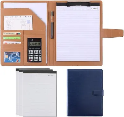 Immagine prodotto di Organizzatore per documenti A4 in Finto cuoio e portacarte da visita