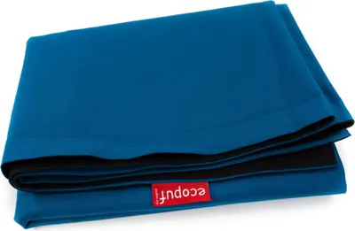 Produktbild von Ecopuf - Sitzsack Bezug ohne Füllung, Stzsackbezug 135 x 170 cm, Größe M Blau