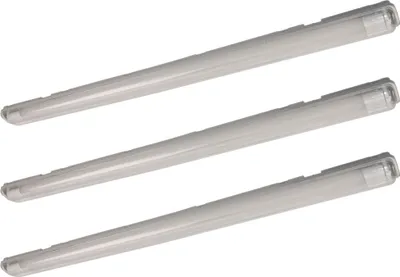 Produktbild von 3er Set LED Wannenlampen, neutralweiß, L 126 cm, VT-12023