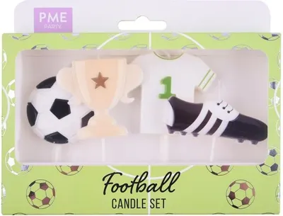 Obrázek produktu pro Svíčky fotbal, 4ks