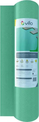 Obrázok produktu pre VILO Izolácia proti kročajovému hluku XPS 3 mm – podložka pod podlahu – izolácia – tepelná izolácia – laminát 5 m² zelená