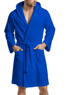 Productafbeelding van PETTI Artigiani Italiani: Microvezel badjas voor heren en dames, met capuchon en zakken
