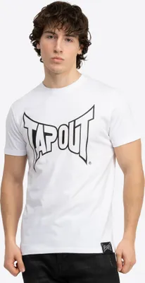 Produktbild von Tapout Herren T-Shirt Lifestyle Basic white/black S