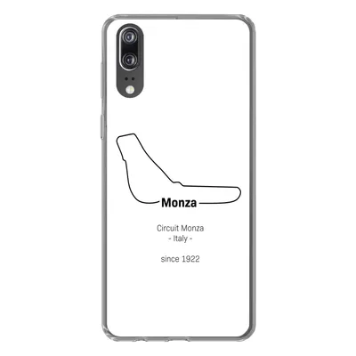 Produktbild von MuchoWow® Handyhülle Schutzhülle Hülle für Huawei P20 Monza - Formel 1 - Rennstrecke Silikon Softcase Handy Hülle - Hardcover