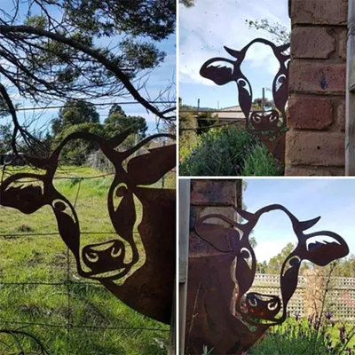 Image de Décoration murale en métal, pour intérieur et extérieur