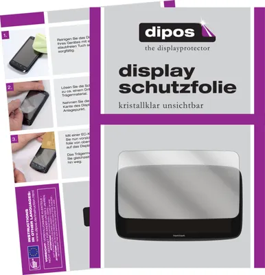 Obrázek produktu pro 2x ochranná fólie pro TomTom GO Discover 6", čirá ochranná fólie displeje, ochrana displeje, dipos