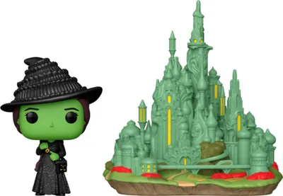 Obrázek produktu pro Wicked POP! Town Vinyl Figur Elphaba se Smaragdovým městem 9 cm